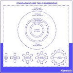 10 Person Round Table Dimensions