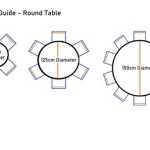 10 Person Round Table Size