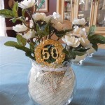 50th Wedding Anniversary Table Decorations