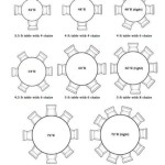 6 Person Round Table Size