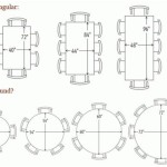 8 Seater Dining Table Size