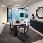 Black And White Dining Table