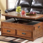 Coffee Table With Rising Top