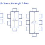 Dining Table Dimensions For 8 Seating