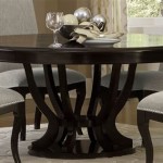 Extendable Round Pedestal Dining Table