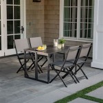 Foldable Outdoor Table And Chairs