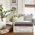 How To Display Books On Coffee Table