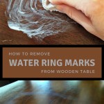 How To Remove Water Rings From A Wood Table