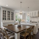 Kitchen Island With Attached Dining Table