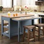 Kitchen Island With Slide Out Table