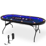 Led Lights For Poker Table