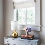 Low Console Table Under Window