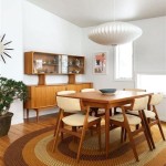 Mid Century Modern Dining Room Table And Chairs