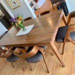 Modern Mid Century Dining Table