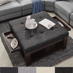 Ottoman And Coffee Table Combo