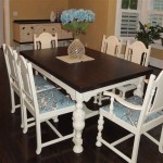 Painted Dining Table And Chairs