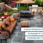Patio Size For 6 Person Table