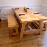 Picnic Style Dining Room Table