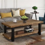 Rectangle Coffee Table With Storage