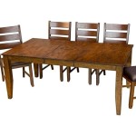 Rectangle Dining Table With Leaf