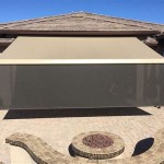 Retractable Awning With Mosquito Netting