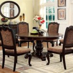 Round Kitchen Table With 6 Chairs