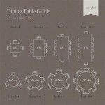 Size Of A Dining Table For 6