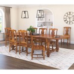 Solid Wood Dining Table Extendable