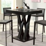Square High Top Table For 4