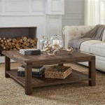 Square Solid Wood Coffee Table