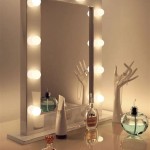 Table Top Vanity Mirror With Lights