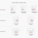 What Size Coffee Table For L Shaped Sectional