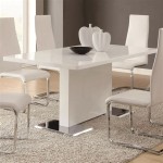 White Dining Room Table Modern